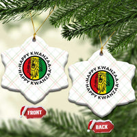 Happy Kwanzaa King Lion Of Africa Heritage Gift Ceramic Ornament - Wonder Print Shop