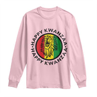 Happy Kwanzaa King Lion Of Africa Heritage Gift Long Sleeve Shirt - Wonder Print Shop