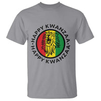 Happy Kwanzaa King Lion Of Africa Heritage Gift T Shirt - Wonder Print Shop