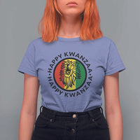 Happy Kwanzaa King Lion Of Africa Heritage Gift T Shirt For Women - Wonder Print Shop