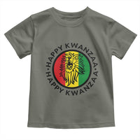 Happy Kwanzaa King Lion Of Africa Heritage Gift Toddler T Shirt - Wonder Print Shop