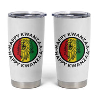 Happy Kwanzaa King Lion Of Africa Heritage Gift Tumbler Cup - Wonder Print Shop