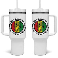 Happy Kwanzaa King Lion Of Africa Heritage Gift Tumbler With Handle - Wonder Print Shop