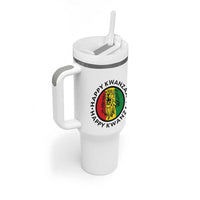 Happy Kwanzaa King Lion Of Africa Heritage Gift Tumbler With Handle - Wonder Print Shop