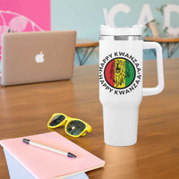 Happy Kwanzaa King Lion Of Africa Heritage Gift Tumbler With Handle - Wonder Print Shop