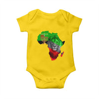 Happy Kwanzaa Lion Baby Onesie African Heritage Pride Gift For Men - Wonder Print Shop