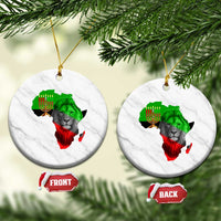 Happy Kwanzaa Lion Ceramic Ornament African Heritage Pride Gift For Men - Wonder Print Shop