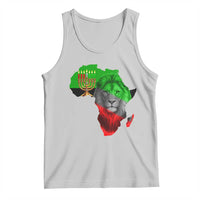 Happy Kwanzaa Lion Tank Top African Heritage Pride Gift For Men - Wonder Print Shop