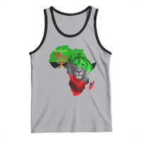 Happy Kwanzaa Lion Tank Top African Heritage Pride Gift For Men - Wonder Print Shop
