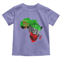 Happy Kwanzaa Lion Toddler T Shirt African Heritage Pride Gift For Men - Wonder Print Shop