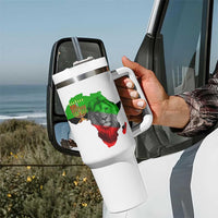 Happy Kwanzaa Lion Tumbler With Handle African Heritage Pride Gift For Men - Wonder Print Shop
