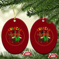 Celebrate Kwanzaa Together African Culture Dance Gift Ceramic Ornament - Wonder Print Shop