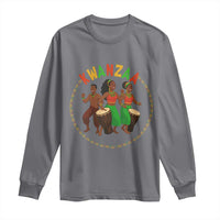 Celebrate Kwanzaa Together African Culture Dance Gift Long Sleeve Shirt - Wonder Print Shop