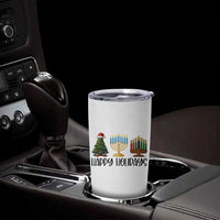 Christmas Hanukkah Kwanzaa Celebration Gift Tumbler Cup Happy Holidays - Wonder Print Shop