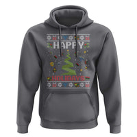 Happy Holidays For All Christmas Hanukkah Kwanzaa Gift Hoodie - Wonder Print Shop