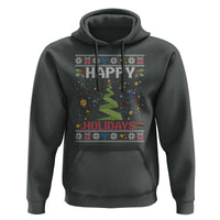 Happy Holidays For All Christmas Hanukkah Kwanzaa Gift Hoodie - Wonder Print Shop