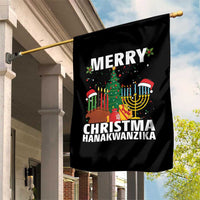 Merry Christmahanakwanzika Garden Flag Christmas Hanukkah Kwanzaa Celebration Gift - Wonder Print Shop