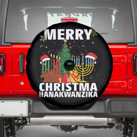 Merry Christmahanakwanzika Spare Tire Cover Christmas Hanukkah Kwanzaa Celebration Gift - Wonder Print Shop