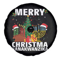Merry Christmahanakwanzika Spare Tire Cover Christmas Hanukkah Kwanzaa Celebration Gift - Wonder Print Shop