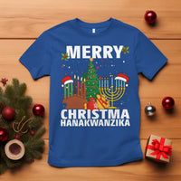 Merry Christmahanakwanzika T Shirt Christmas Hanukkah Kwanzaa Celebration Gift - Wonder Print Shop