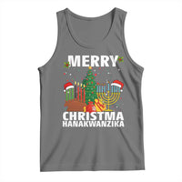 Merry Christmahanakwanzika Tank Top Christmas Hanukkah Kwanzaa Celebration Gift - Wonder Print Shop