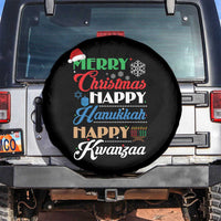 Funny Christmas Hanukkah Kwanzaa Spare Tire Cover December Holiday Gift - Wonder Print Shop