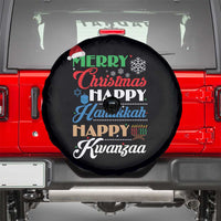 Funny Christmas Hanukkah Kwanzaa Spare Tire Cover December Holiday Gift - Wonder Print Shop