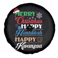 Funny Christmas Hanukkah Kwanzaa Spare Tire Cover December Holiday Gift - Wonder Print Shop