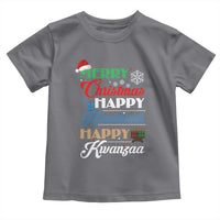 Funny Christmas Hanukkah Kwanzaa Toddler T Shirt December Holiday Gift - Wonder Print Shop