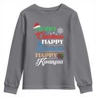 Funny Christmas Hanukkah Kwanzaa Youth Sweatshirt December Holiday Gift - Wonder Print Shop