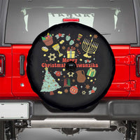 Merry Christmahanakwanzika Spare Tire Cover Funny Winter Holiday Gift - Wonder Print Shop
