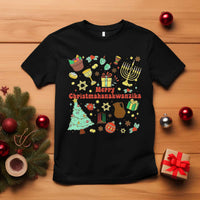 Merry Christmahanakwanzika T Shirt Funny Winter Holiday Gift - Wonder Print Shop
