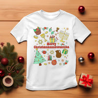 Merry Christmahanakwanzika T Shirt Funny Winter Holiday Gift - Wonder Print Shop