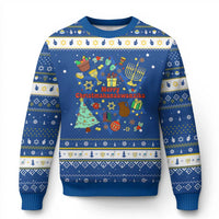 Merry Christmahanakwanzika Hanukkah Ugly Sweater Funny Winter Holiday Gift - Wonder Print Shop