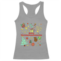 Merry Christmahanakwanzika Racerback Tank Top Funny Winter Holiday Gift - Wonder Print Shop