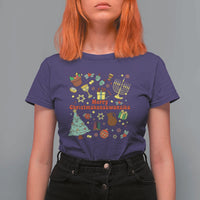 Merry Christmahanakwanzika T Shirt For Women Funny Winter Holiday Gift - Wonder Print Shop