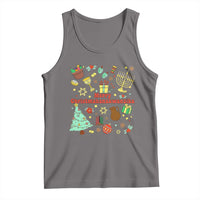 Merry Christmahanakwanzika Tank Top Funny Winter Holiday Gift - Wonder Print Shop