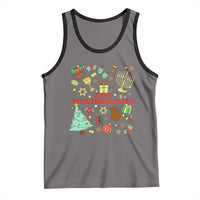 Merry Christmahanakwanzika Tank Top Funny Winter Holiday Gift - Wonder Print Shop