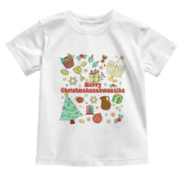 Merry Christmahanakwanzika Toddler T Shirt Funny Winter Holiday Gift - Wonder Print Shop