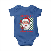 Christmas Cute Santa Big Fan Of Human Rights Gift Baby Onesie - Wonder Print Shop