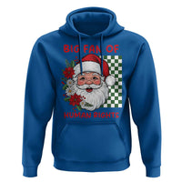 Christmas Cute Santa Big Fan Of Human Rights Gift Hoodie - Wonder Print Shop