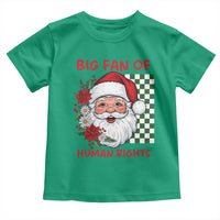 Christmas Cute Santa Big Fan Of Human Rights Gift Toddler T Shirt - Wonder Print Shop