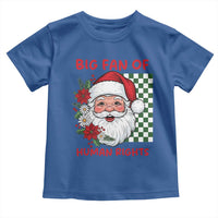 Christmas Cute Santa Big Fan Of Human Rights Gift Toddler T Shirt - Wonder Print Shop