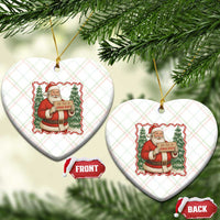 Christmas Gift For Big Fans Of Human Rights And Activism Ceramic Ornament - Wonder Print Shop