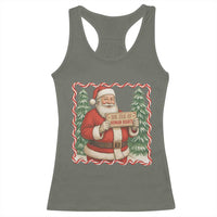 Christmas Gift For Big Fans Of Human Rights And Activism Racerback Tank Top - Wonder Print Shop