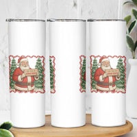 Christmas Gift For Big Fans Of Human Rights And Activism Skinny Tumbler - Wonder Print Shop