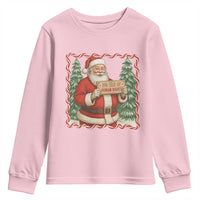 Christmas Gift For Big Fans Of Human Rights And Activism Youth Sweatshirt - Wonder Print Shop