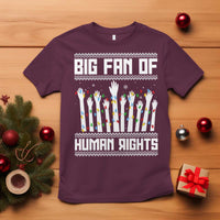 Big Fan Of Human Rights Equality Supporters T Shirt Christmas Gift - Wonder Print Shop