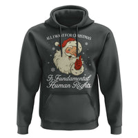 All I Want For Christmas Is Fundamental Human Rights Hoodie Xmas Supporters Gift - Wonder Print Shop