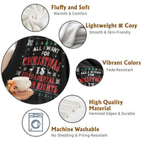 Christmas Gift For Fundamental Human Rights Supporters Throw Blanket - Wonder Print Shop